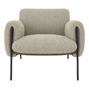 Ver imagem 6 de Kit 02 Poltronas Cadeira Versátil Serrana - Zahav Estofados:Bege Bouclé Courino Sintético