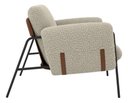 Ver imagem 4 de Kit 02 Poltronas Cadeira Versátil Serrana - Zahav Estofados:Bege Bouclé Courino Sintético