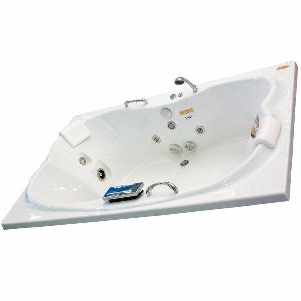 Banheira Hidromassagem Jacuzzi Eura Dupla 1,83m x 1,20m x 49cm - 10 Jatos P4 com 1 Par de Alças - 2