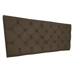 Painel Capitonê Solteiro 90cm Jade SLK Decor Painel Jade Marrom - 3