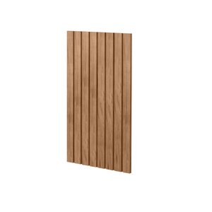 Painel Ripado Madeira Decorativo 100% Mdf - 115 X 60 Cm