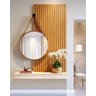 Painel Ripado Madeira Decorativo 100% Mdf - 115 X 60 Cm - 2