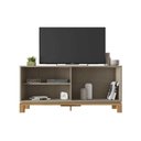 Ver imagem 5 de Rack Bancada P/ Tv até 45 Pol Mondrian 1.36 C/ 1 Porta e 2 Nichos 136cm Sued Mr/freijo - Caemmun