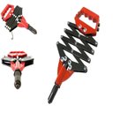 Ver imagem 2 de Rebitador Sanfona Alicate Rebitadeira Manual Dobravel Rebites Ate 6,4mm Reforcado Profissional