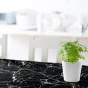 Ver imagem 6 de Papel de Parede Adesivo Cozinha Alta Temperatura Marmore Preto