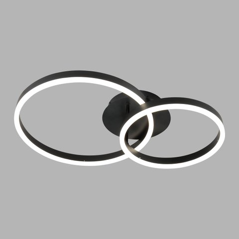 Plafon de Sobrepor Luz 3 Cores 60x40 em Alumínio Bivolt Led