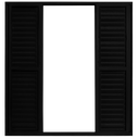 Ver imagem 3 de Porta de Correr Alumínio Preto Veneziana 06 Folhas Maxx