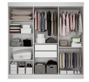 Ver imagem 3 de Guarda Roupa Delta 6 Pts Cinamomo/off - Leifer
