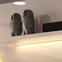 Ver imagem 7 de Estante Home Noble 270cm para Tv até 75” com Cristaleira, Torre com Led e Portas Reflecta em Mdp/