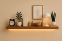 Ver imagem 1 de Prateleira MDF 30mm LED 90x20 Suporte Invisivel Italian Noce 3000k Bivolt