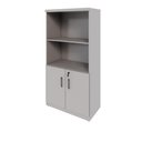 Ver imagem 3 de Armário Escritório Estante 80cm 2 Portas 3 Prateleiras F5