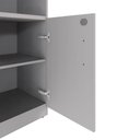 Ver imagem 5 de Armário Escritório Estante 80cm 2 Portas 3 Prateleiras F5