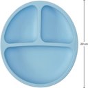 Ver mais imagens de Pratinho em Silicone com Ventosa Azul - Buba