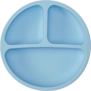 Pratinho em Silicone com Ventosa Azul - Buba