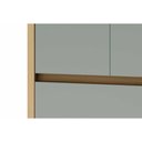 Ver mais imagens de Módulo Cozinha Nesher Rainha Paneleiro C/ 2 Portas e 2 Gavetas 70cm Nature/verde - Nesher