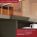 Ver imagem 6 de Cozinha Completa Connect 12 Portas 2 Gavetas 100% MDF com Vidro Duna/Cristal - Henn