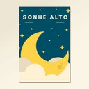 Ver imagem 3 de Placa Decorativa - Sonhe Alto Arte Destaque 20 X 30 Cm