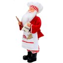 Ver imagem 2 de Boneco Natal Papai Noel Cozinheiro Padeiro Chef em Tecido 48cm