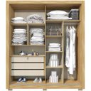 Ver imagem 2 de Roupeiro Avelan Gramado (freijo/off)