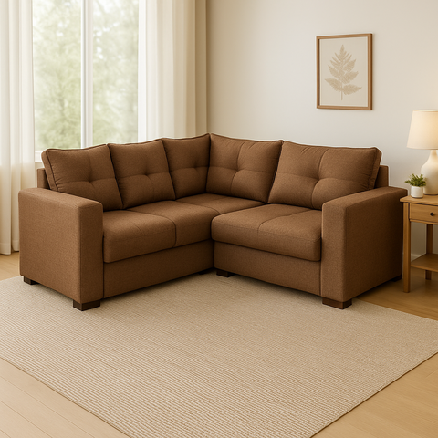 Sofa de Canto 5 Lugares Athena Masterflex