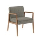 Ver imagem 1 de Poltrona Maitê Nogueira Polyester Cinza Médio - Ease