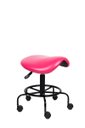 Ver imagem 2 de Cadeira Mocho Sela Semi Sentado Rosa Dentista Tatuador Estetica Manicure Odontologia Consultorio