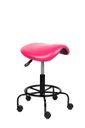 Ver imagem 1 de Cadeira Mocho Sela Semi Sentado Rosa Dentista Tatuador Estetica Manicure Odontologia Consultorio