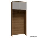 Ver imagem 1 de Guarda Roupa Modulado Ponte 100cm 2 Portas 245cm Alt Setiba