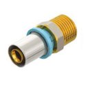 Ver imagem 1 de Conector Macho para Água 16mm X 1/2 - Lbp Prensar Emmeti