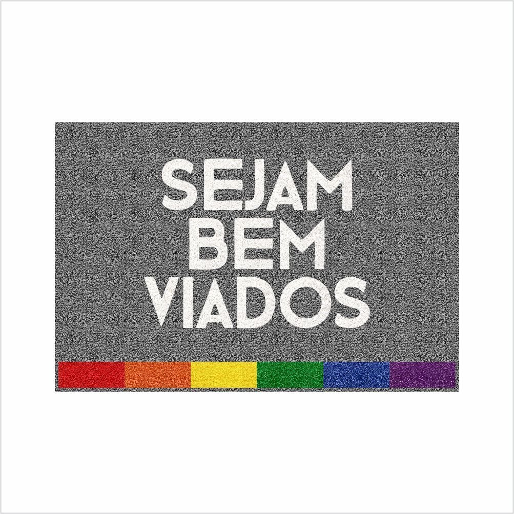 TAPETE CAPACHO SEJAM BEM VIADOS, TAPETES PARA SALA, QUARTO, SALA. - 2