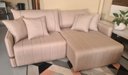 Ver imagem 1 de Sofá Cama Retrátil Easton 2,20m - Élpis Móveis - Linho Areia