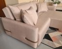 Ver imagem 2 de Sofá Cama Retrátil Easton 2,20m - Élpis Móveis - Linho Areia