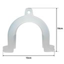 Ver imagem 2 de Suporte Curva Para Mangueira Saída Água Máquina De Lavar Universal | Ledmang | Kit 10 Un