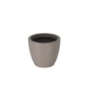 Ver imagem 1 de Vaso com Prato Tramontina Asteca 24 Cm Polietileno Concreto