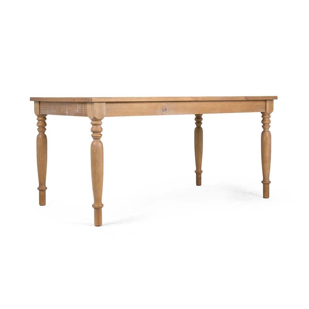 Mesa de Jantar Madeira Pés Torneados Olinda 160cm - Iaza Moveis - 3