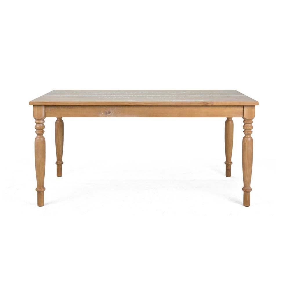 Mesa de Jantar Madeira Pés Torneados Olinda 160cm - Iaza Moveis - 4