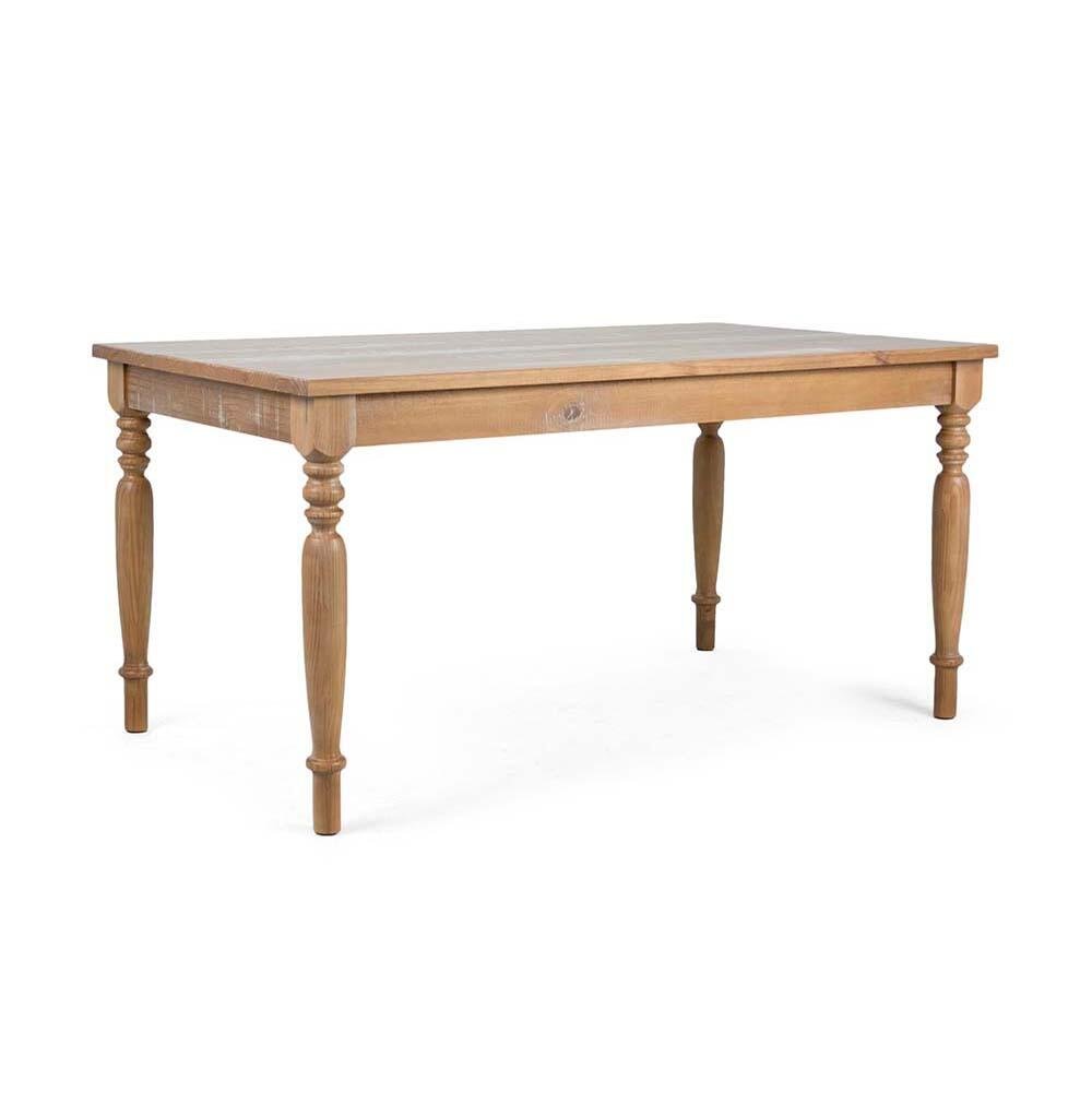 Mesa de Jantar Madeira Pés Torneados Olinda 160cm - Iaza Moveis - 2