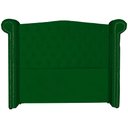 Ver imagem 3 de Cabeceira Estofada Sienna para Cama Box Queen 160 cm Suede Verde