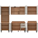Ver imagem 3 de Cozinha Modulada Firenze Fi0014 Amêndola Touch Nude Prime Tx - Demóbile