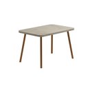 Ver imagem 1 de Mesa de Jantar 4 Lug Retangular 1,2m Stellar Carraro Pet Ros