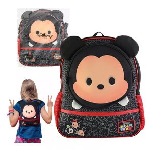 Mochila Infantil Mickey Costas Escolar Passeio Diversão