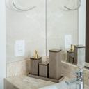 Ver imagem 4 de Porta Escovas Em Acrílico Clean 7x21cm Decor Acrílicos Marrom Perolado