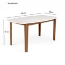 Ver imagem 2 de Mesa Extensível Oval 2,0M Aberta Jabuticabeira CabeCasa MadeiraOriginals