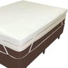 Pillow Top Queen 200 Fios Premium 10cm 1200g-m² 158x200cm Branco - 1