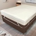 Ver imagem 5 de Pillow Top Queen 200 Fios Premium 10cm 1200g-m² 158x200cm Branco