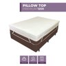 Pillow Top Queen 200 Fios Premium 10cm 1200g-m² 158x200cm Branco - 6