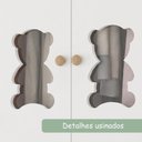 Ver imagem 6 de Quarto Bebê Completo Berço 3 em 1/Guarda-Roupa 3 Portas/Cômoda 4 Gavetas Vicente Multimóveis