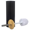 Ver imagem 3 de Kit Lavabo Banheiro Bambu Lixeira Pedal 5 Litros + Escova Sanitária Pgb