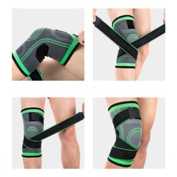 Kit Par Compressão Ajustável Ortopédica Elástica Alívio Dor Proteção Esportes Preto - 5