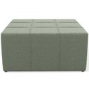 Ver imagem 5 de Puff Decorativo Para Sala de Estar Quadrado Milano 90x90cm W01 Bouclê Oliva - Lyam Decor